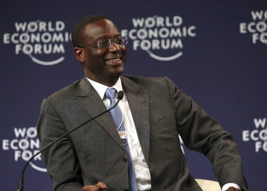 Tidjane Thiam au World Economic Forum