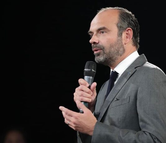 Edouard Philippe lors d'une intervention en novembre 2018