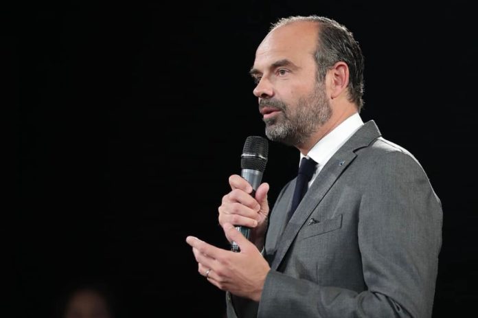 Edouard Philippe lors d'une intervention en novembre 2018