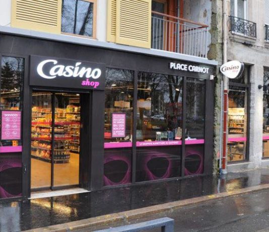Une enseigne du Groupe Casino