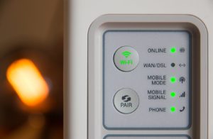 Un modem avec Wifi actif
