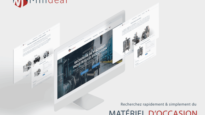 Mindeal : la start-up qui révolutionne l’achat-vente de matériel industriel d’occasion