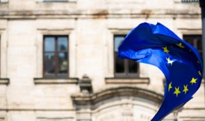 Drapeau de l'Union européenne.