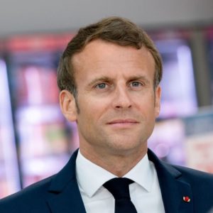 Emmanuel Macron, président de la République de France.