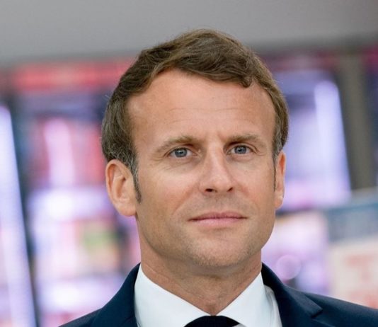 Emmanuel Macron, président de la République de France.