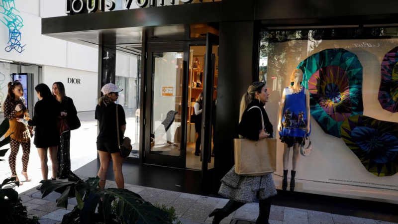 LVMH connaît un ralentissement de sa croissance